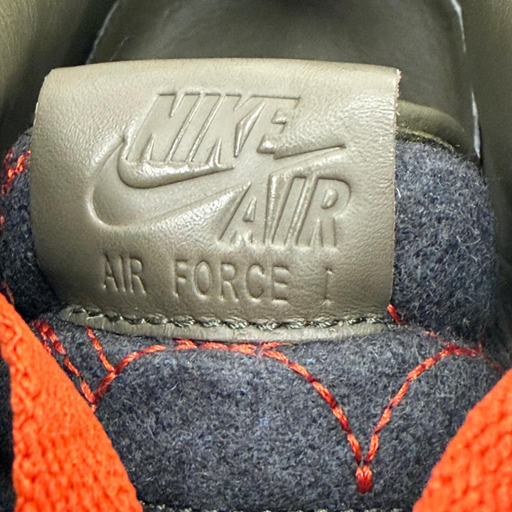Pristine NIKE sneakers Air Force 1 Low Supreme TZ Maharam khaki 26 363171-031