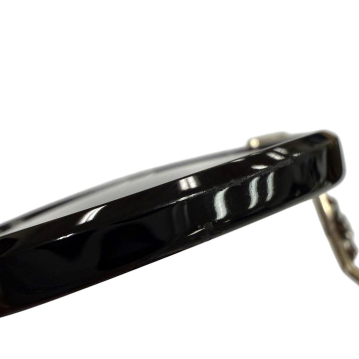 Great CHROME HEARTS sunglasses NEW LOVER Floral Cross Eyewear black 925 mens