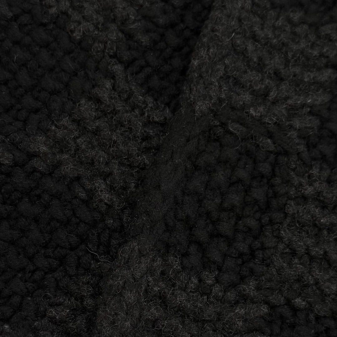 Great LOUIS VUITTON Scarf Echarpe Helsinki Alps black cashmere mens M71108