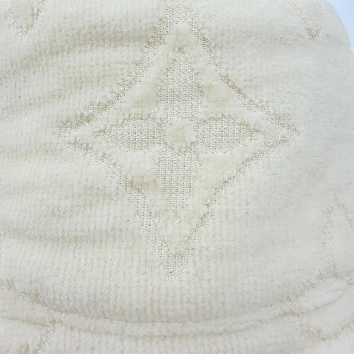 Great LOUIS VUITTON Monogram Champoux LV Vacation Bucket Hat reversible M77792