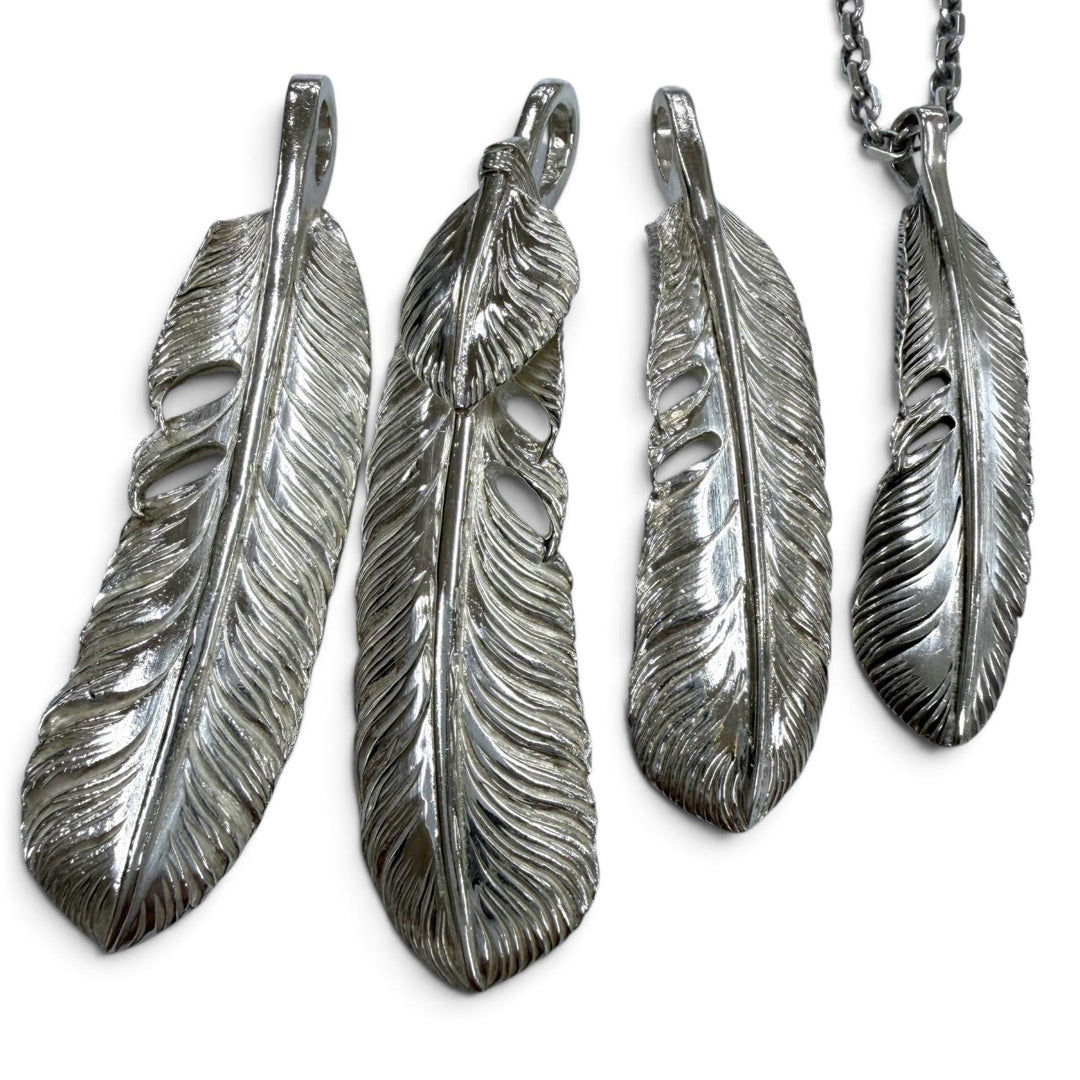 Great ARIZONA FREEDOM Eagle Feather Sun God Wheel Necklace Pendant Top 6PieceSet