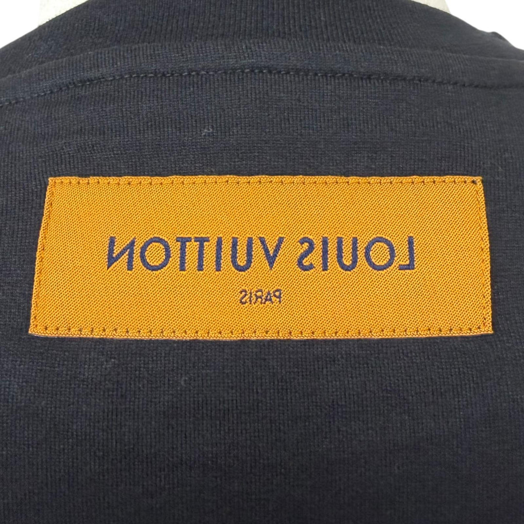 Excellent LOUIS VUITTON Short sleeve T-shirt LV Concert Inside Out black