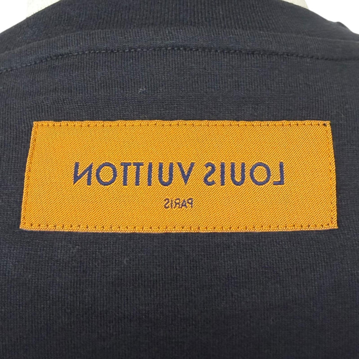 Excellent LOUIS VUITTON Short sleeve T-shirt LV Concert Inside Out black