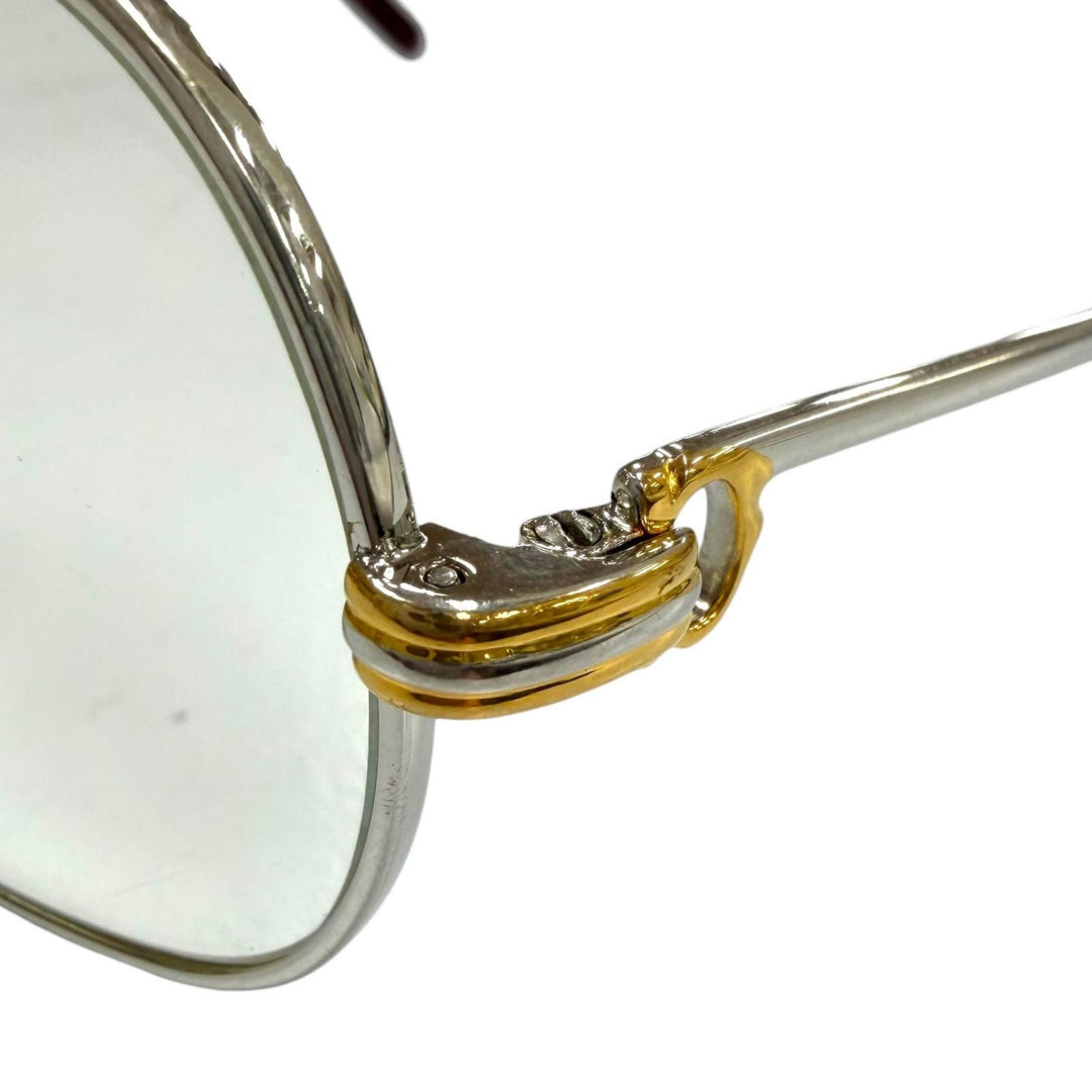 Good Cartier Glasses Trinity Two Bridges Silver mens