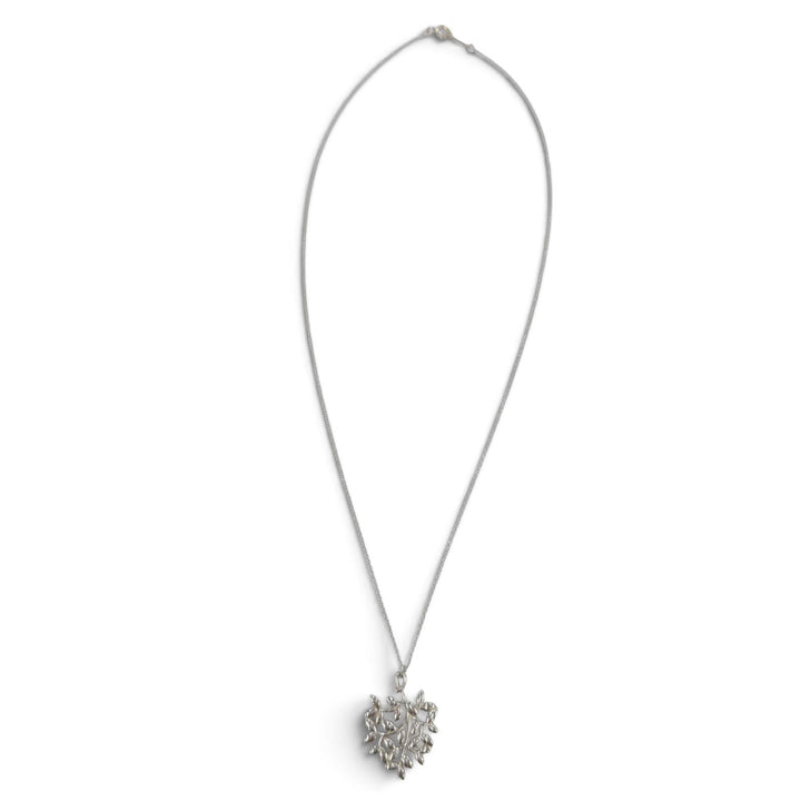 Great TIFFANY&Co. Necklace Olive Leaf Pendant Accessories Silver 925 Women