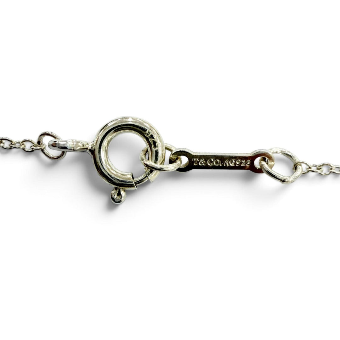 Great TIFFANY&Co. Necklace Olive Leaf Pendant Accessories Silver 925 Women