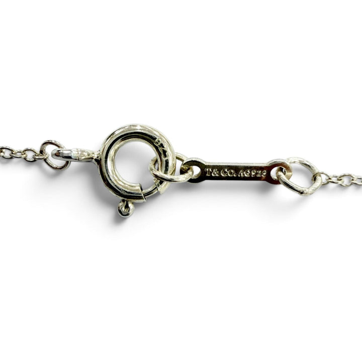 Great TIFFANY&Co. Necklace Olive Leaf Pendant Accessories Silver 925 Women