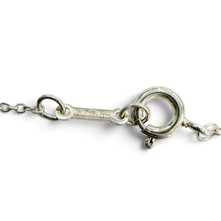 Great TIFFANY&Co. Necklace Olive Leaf Pendant Accessories Silver 925 Women