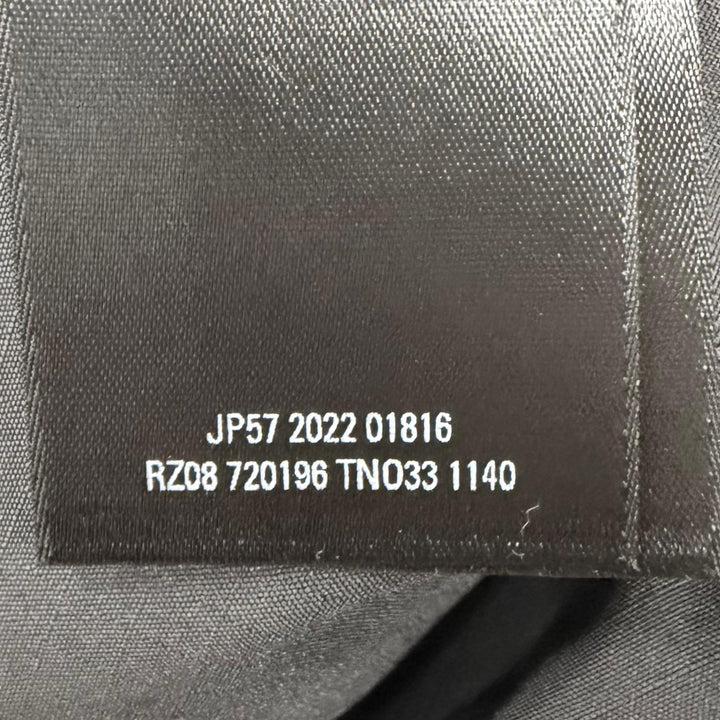 Excellent BALENCIAGA coat Oversized poncho cape Charcoal gray polyester