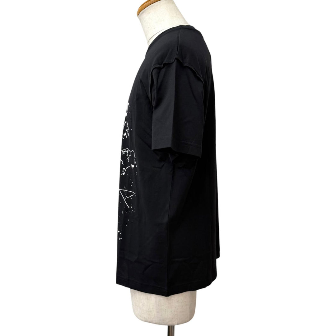Pristine LOUIS VUITTON Short sleeve T-shirt LV Concert Inside Out black