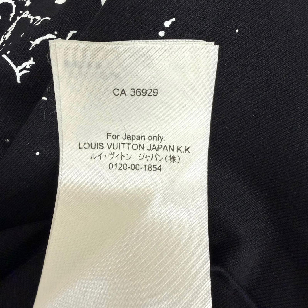 Pristine LOUIS VUITTON Short sleeve T-shirt LV Concert Inside Out black