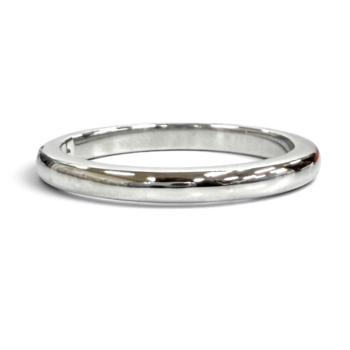 Excellent TIFFANY&Co. Ring ring Wedding band rings Silver PT950 Women