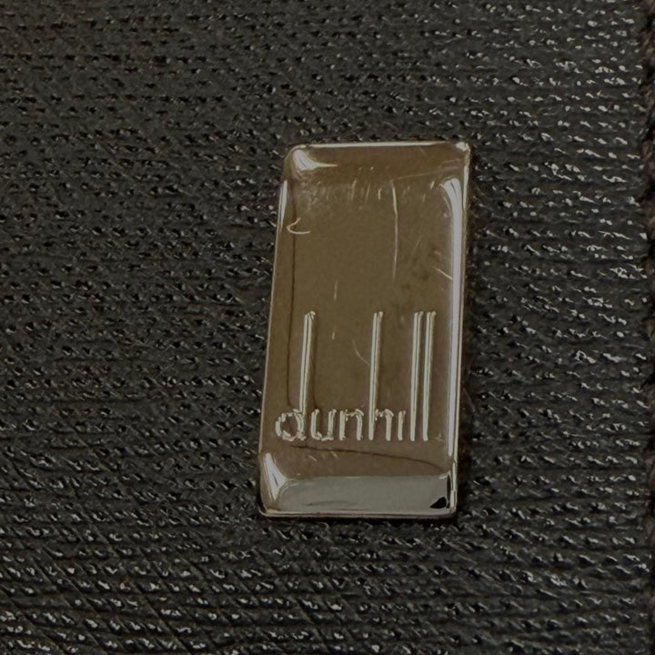 Excellent Dunhill Bifold Wallet Wallet with logo Dark brown leather mens