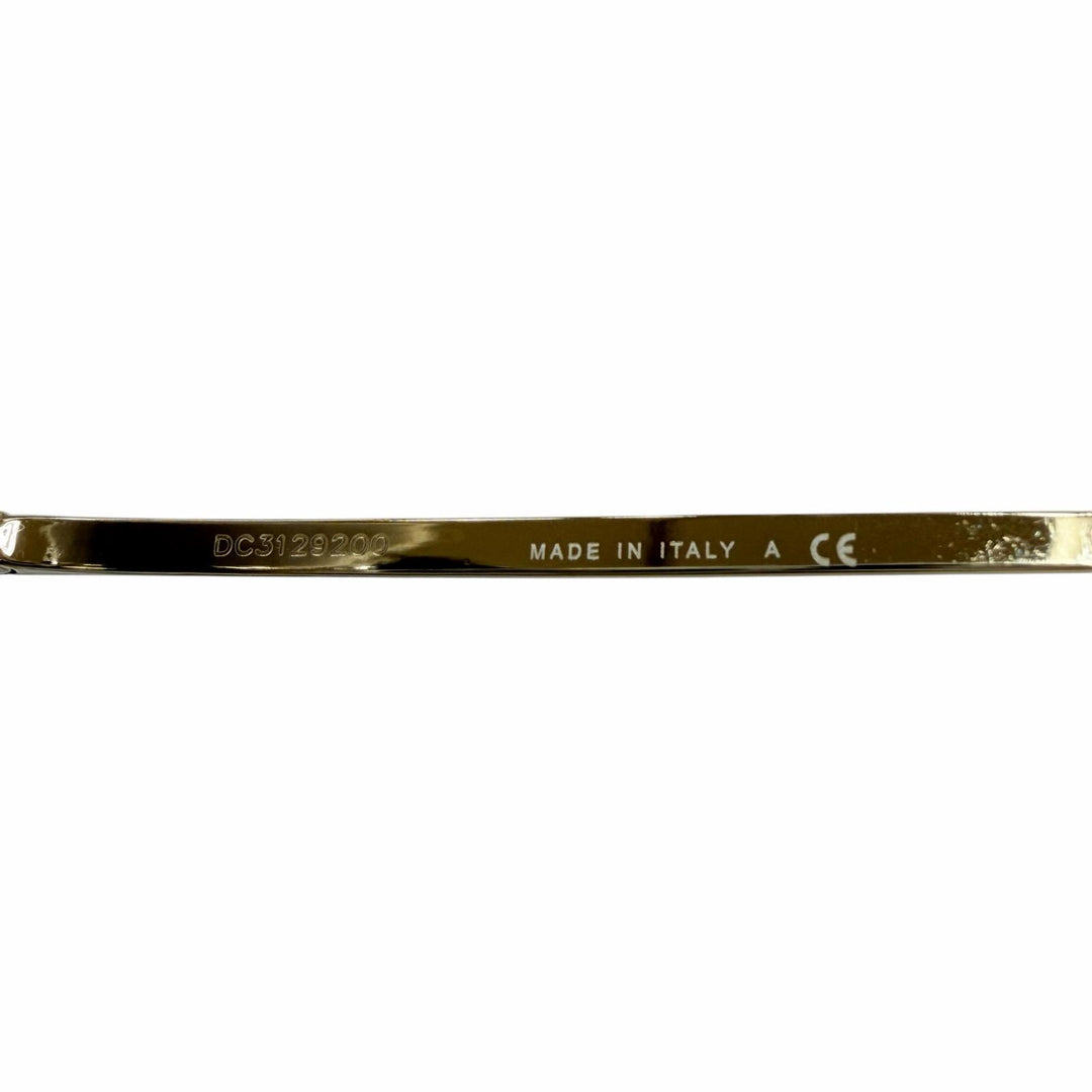 Excellent CHANEL sunglasses COCO Mark gold Women 4251-J