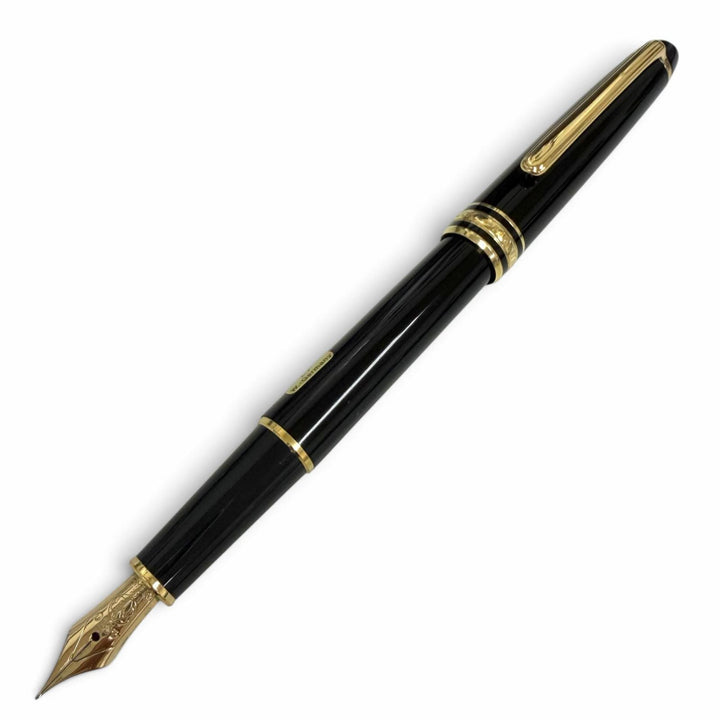 Great MONTBLANC fountain pen Meisterstück 4810 Cap type black 14K mens