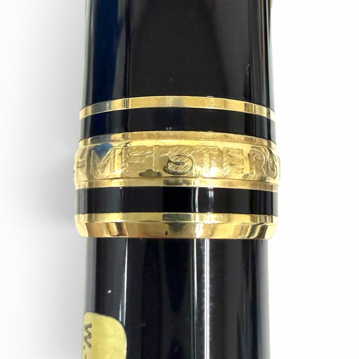 Great MONTBLANC fountain pen Meisterstück 4810 Cap type black 14K mens