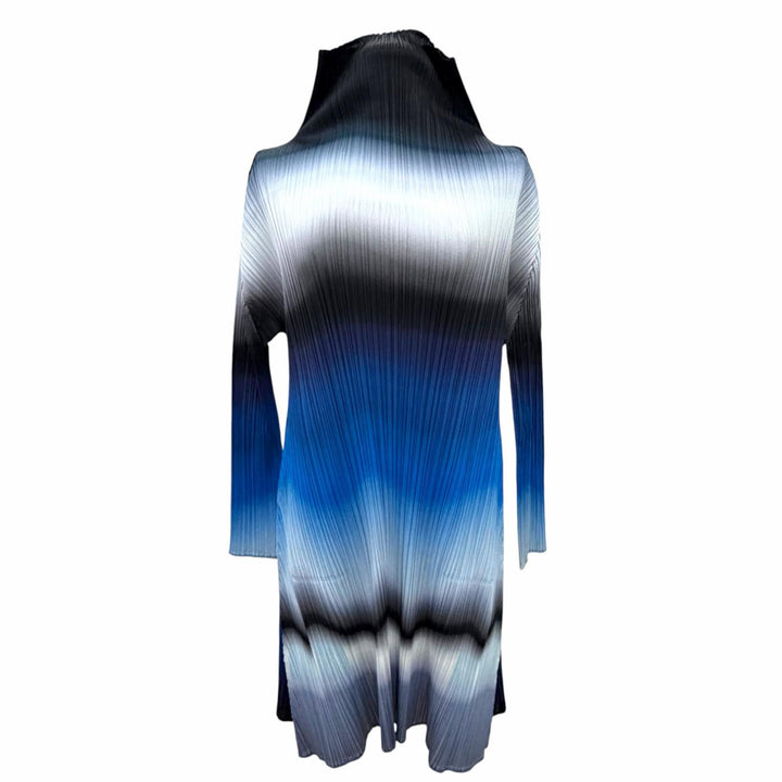 Excellent PLEATS PLEASE one piece High-neck, gradient tunic 3 PP23-JT736