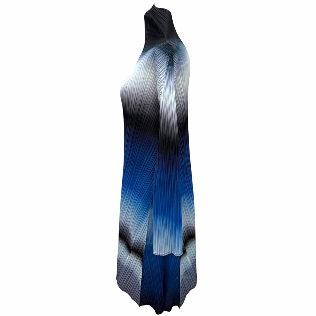 Excellent PLEATS PLEASE one piece High-neck, gradient tunic 3 PP23-JT736