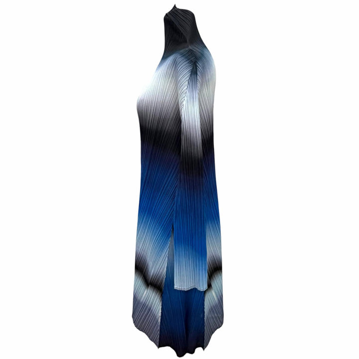 Excellent PLEATS PLEASE one piece High-neck, gradient tunic 3 PP23-JT736