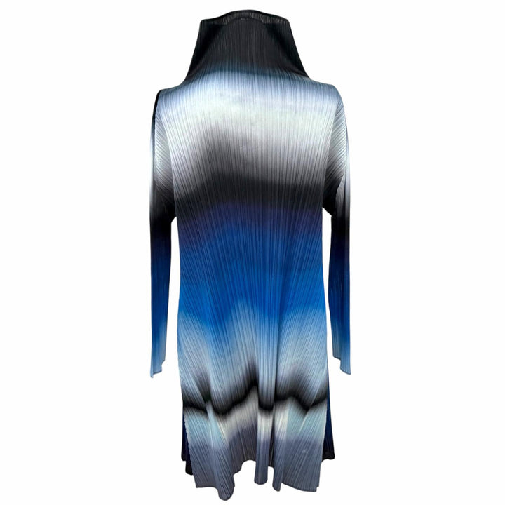 Excellent PLEATS PLEASE one piece High-neck, gradient tunic 3 PP23-JT736