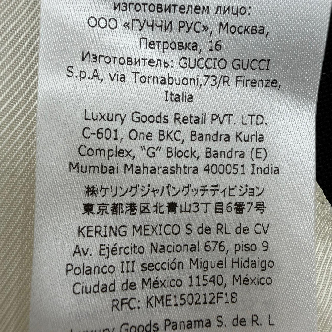 Excellent GUCCI Jacket Double-breasted woolen Ivory wool Women 42 721190