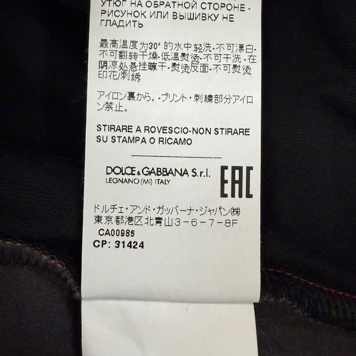 Excellent DOLCE&GABBANA sweat Red polyester mens XS G9WL9T