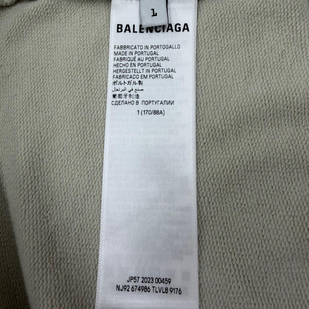 Pristine BALENCIAGA hoodie Gurege cotton mens 1 674986