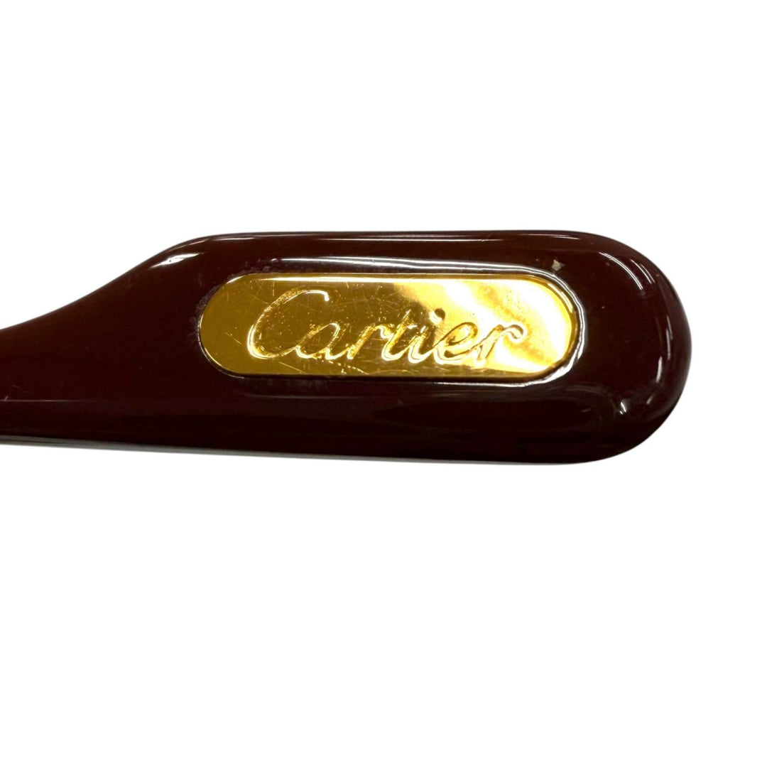 Great Cartier sunglasses Double-bridge teardrop eyewear with metal logo. gold