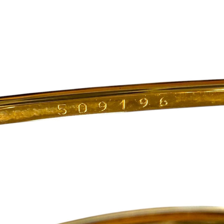 Great Cartier sunglasses Double-bridge teardrop eyewear with metal logo. gold