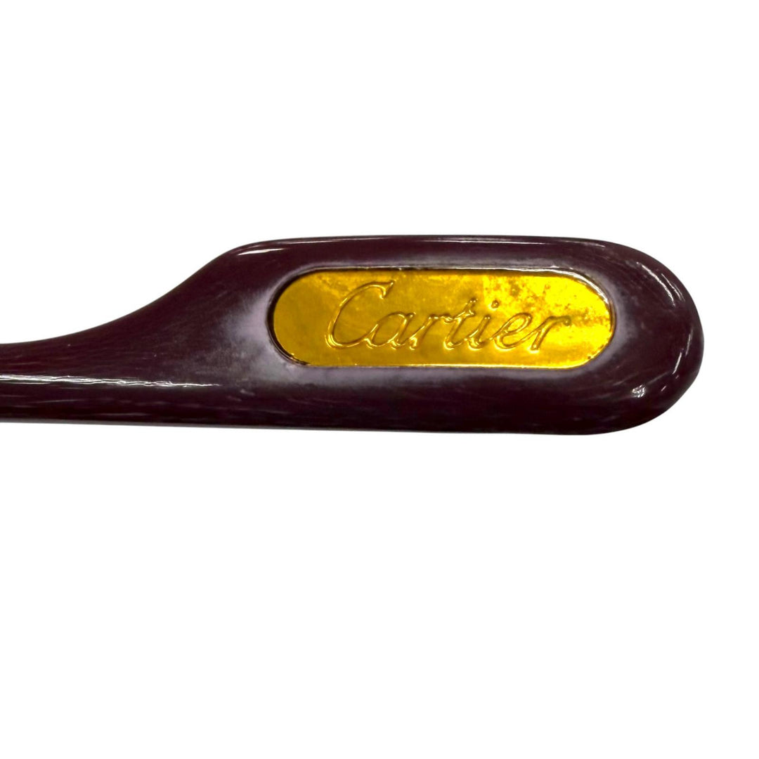 Very Good Cartier sunglasses Trinity gold mens