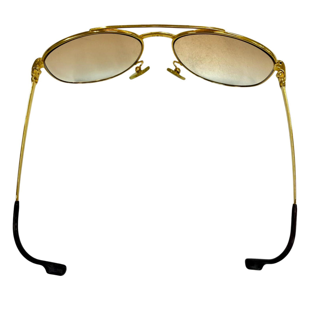 Very Good Cartier sunglasses Trinity gold mens