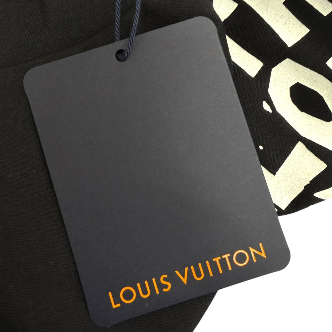 Pristine LOUIS VUITTON Short sleeve T-shirt LV Concert Inside Out black