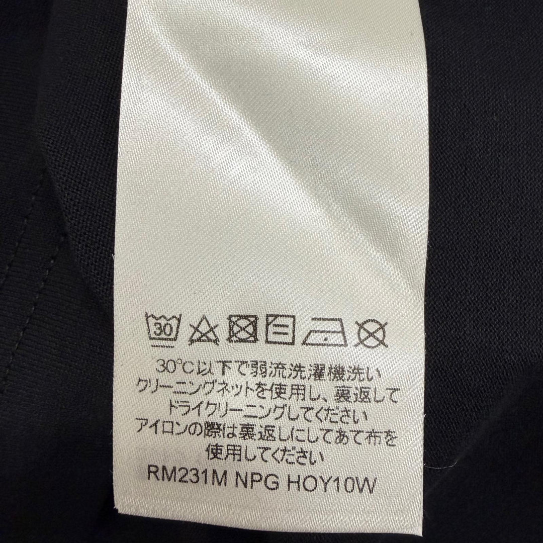 Pristine LOUIS VUITTON Short sleeve T-shirt LV Concert Inside Out black