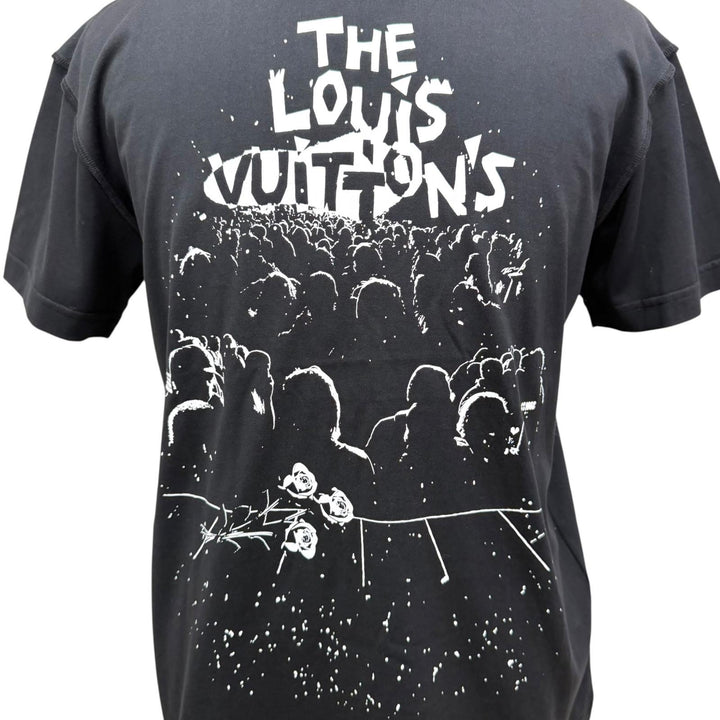 Pristine LOUIS VUITTON Short sleeve T-shirt LV Concert Inside Out black