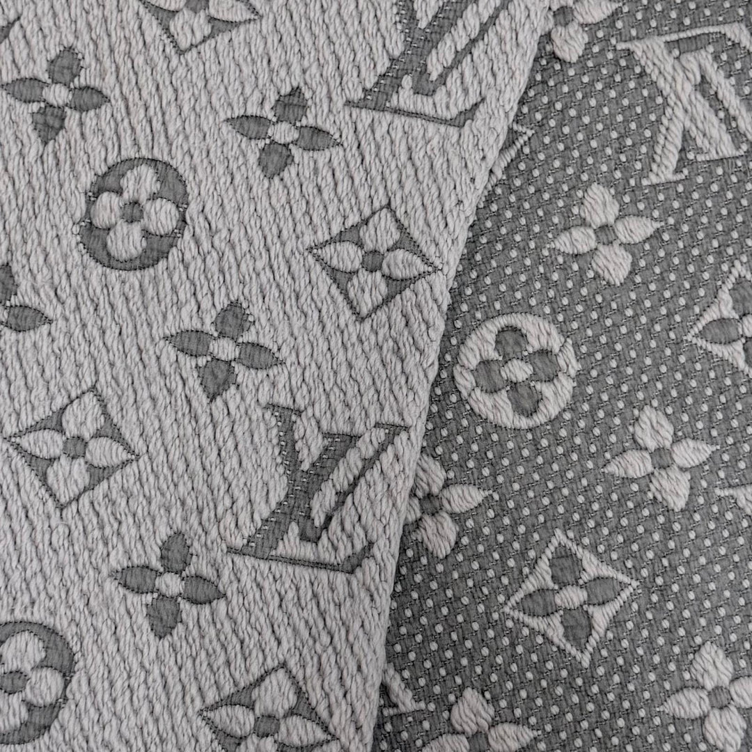 Great LOUIS VUITTON Scarf Esharp Logomania wool Women M74742