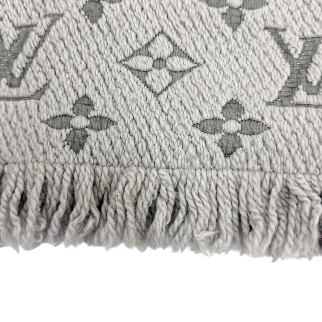 Great LOUIS VUITTON Scarf Esharp Logomania wool Women M74742