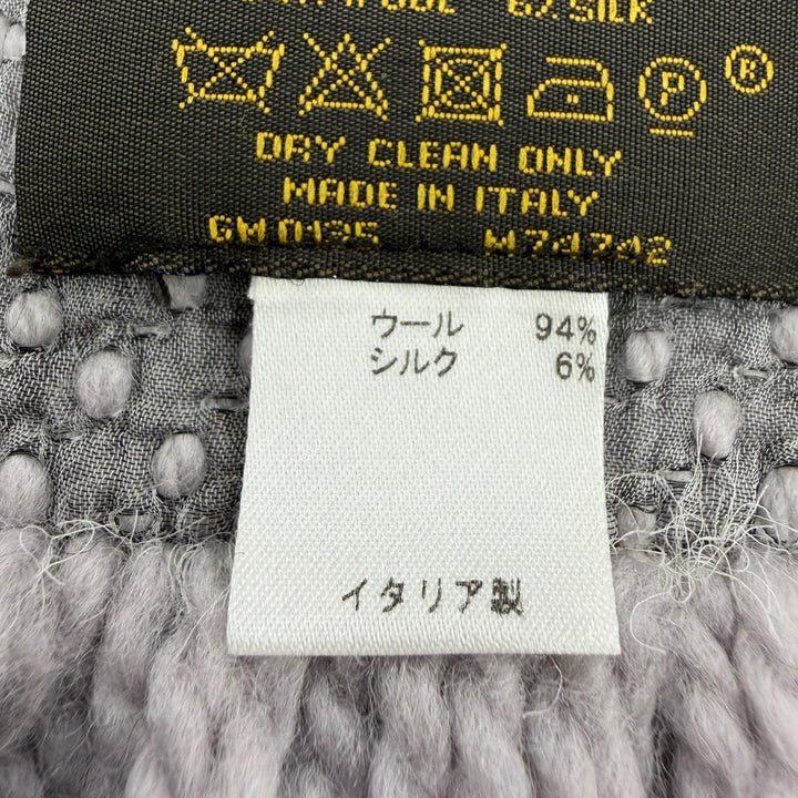 Great LOUIS VUITTON Scarf Esharp Logomania wool Women M74742