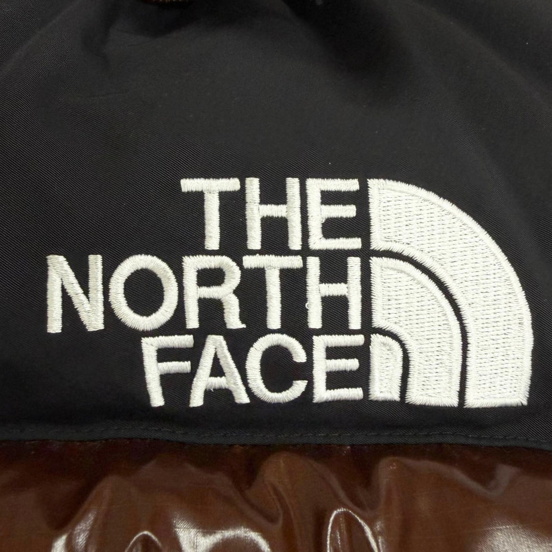 Excellent Supreme THE NORTH FACE Down jacket Brown Nylon mens S ND52206I