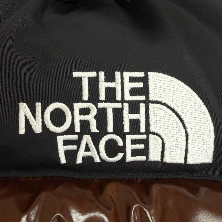 Excellent Supreme THE NORTH FACE Down jacket Brown Nylon mens S ND52206I