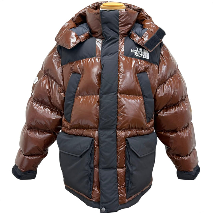 Excellent Supreme THE NORTH FACE Down jacket Brown Nylon mens S ND52206I