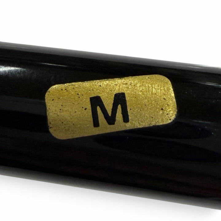 Excellent MONTBLANC fountain pen Meisterstück classic pix black 14K mens