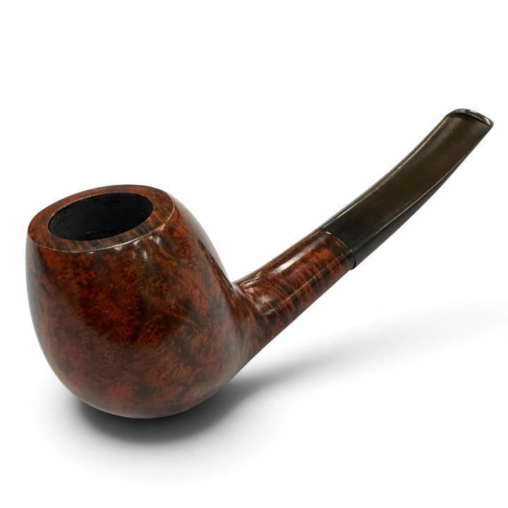 Great TSUGE pipe THREE STARS 307 Smoking accessories: Kiseru Dark orange Briar