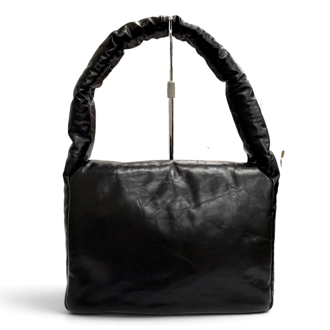 Excellent BALENCIAGA Shoulder Bag MONACO Sling bag with one handle black 787896