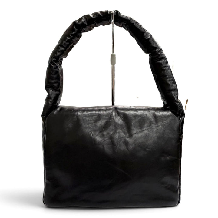 Excellent BALENCIAGA Shoulder Bag MONACO Sling bag with one handle black 787896