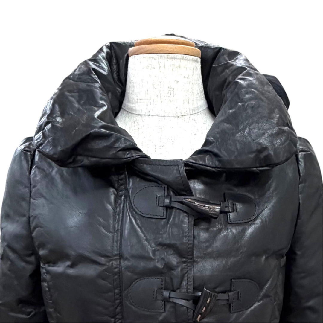 Great ISAMUKATAYAMA BACKLASH Down jacket mitten gloves black Kangaroo 1 L861-04