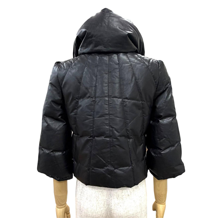 Great ISAMUKATAYAMA BACKLASH Down jacket mitten gloves black Kangaroo 1 L861-04