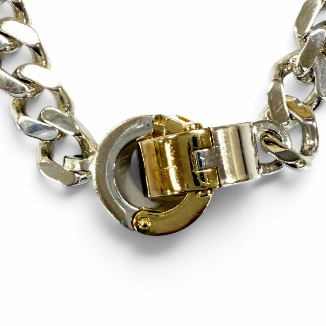 Very Good BOTTEGAVENETA Necklace Chain Silver AG925 Women