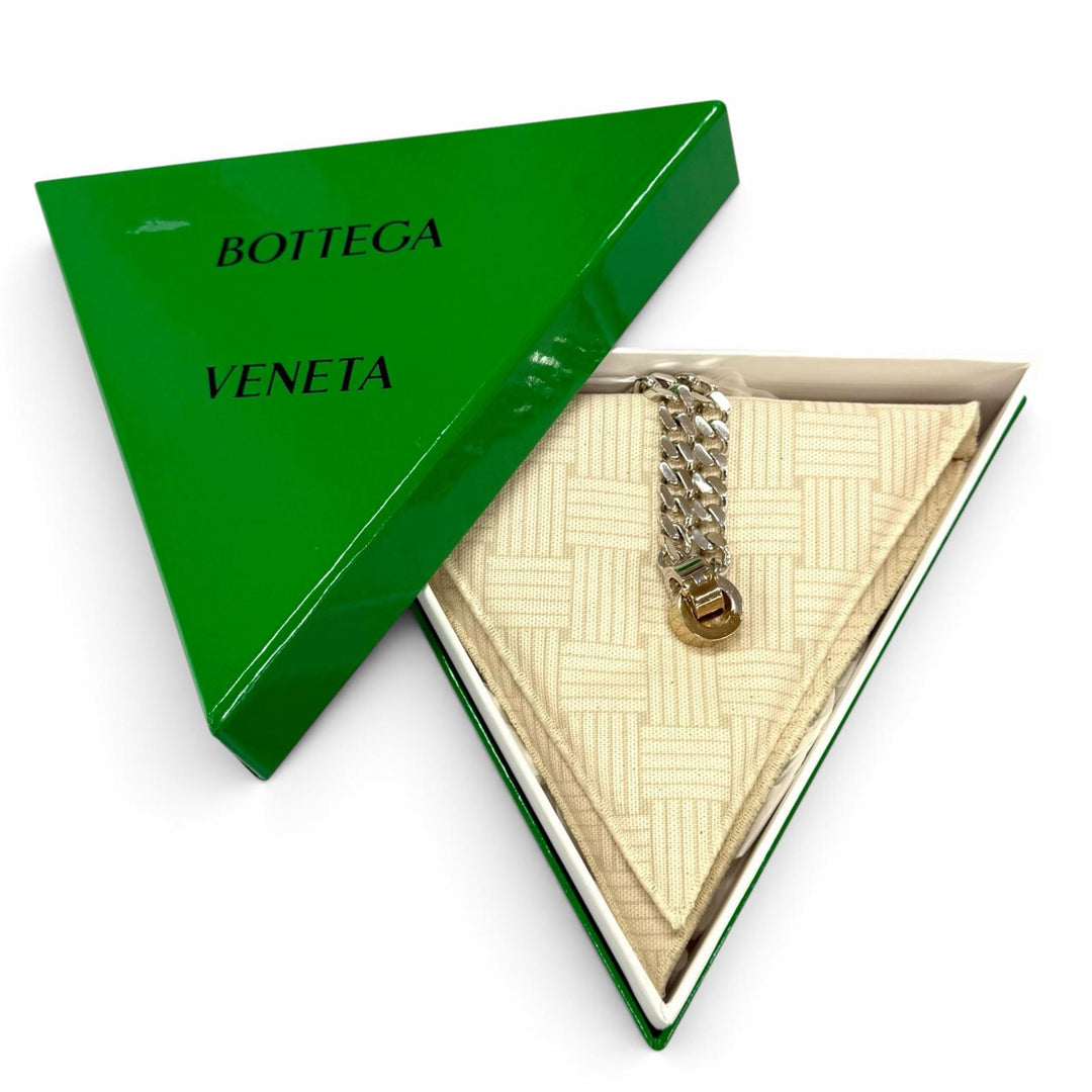 Very Good BOTTEGAVENETA Necklace Chain Silver AG925 Women