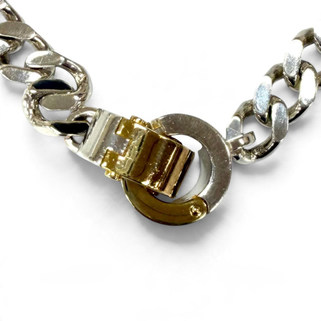 Very Good BOTTEGAVENETA Necklace Chain Silver AG925 Women