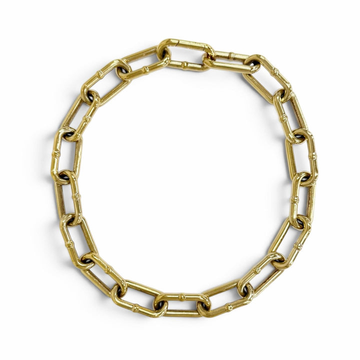 Great BOTTEGAVENETA Necklace Link Chain Gold coating AG925 Women
